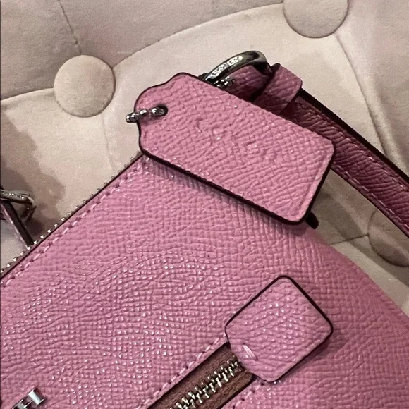 Coach Pink Mini Rowan File Crossbody - Picture 4 of 7